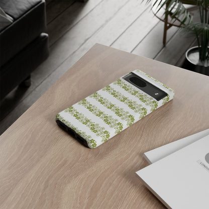 Pyrex Crazy Daisy Spring BlossonFloral Phone Case: Tough Cases with Elegant Green Floral Design, Durable Phone Cover