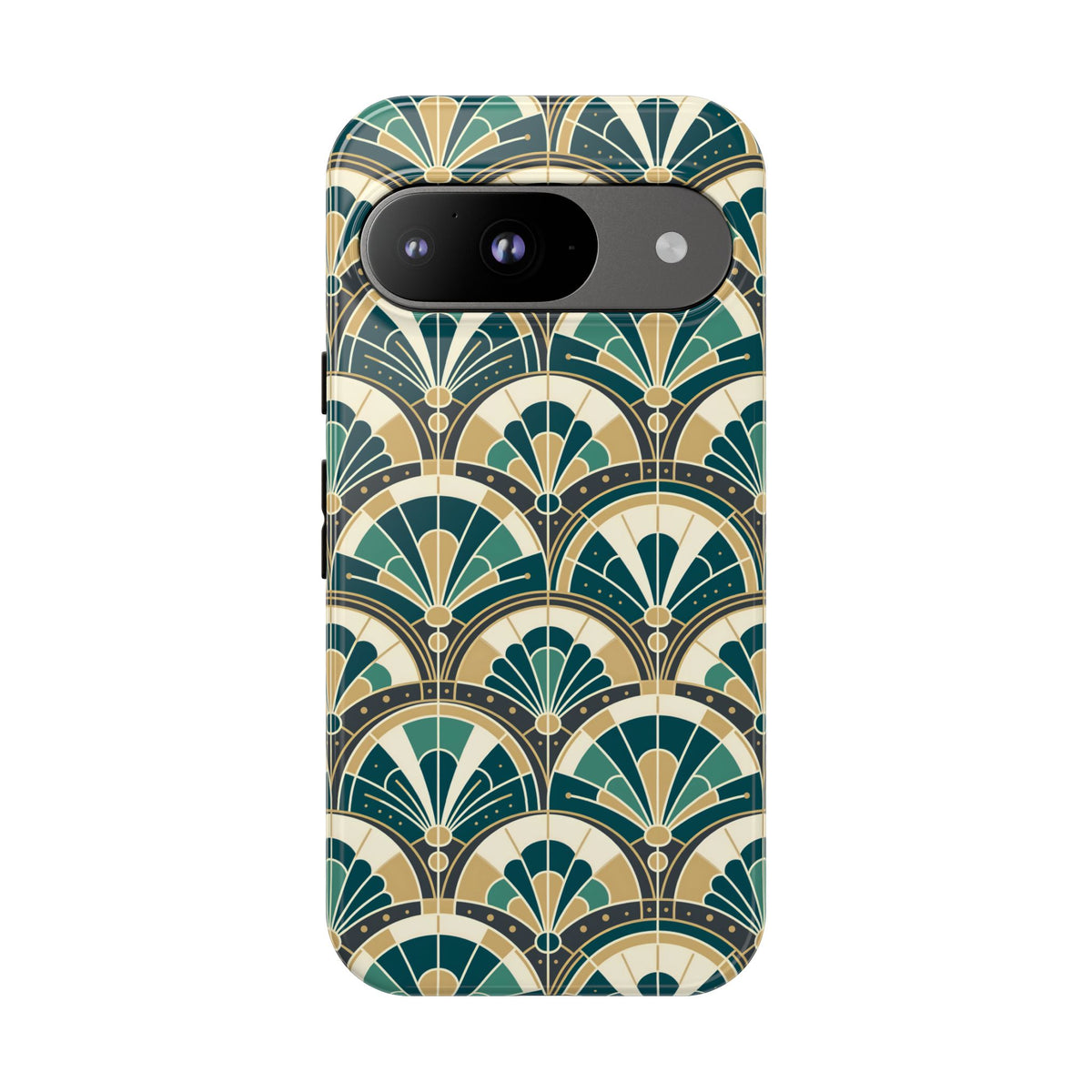 Art Deco Peacock Inspired Tough Phone Case
