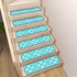 Breeze Block 50s Palm Springs Mid Century Modern Non Slip Carpet for Stairs Treads - Mid Century Modern Gal