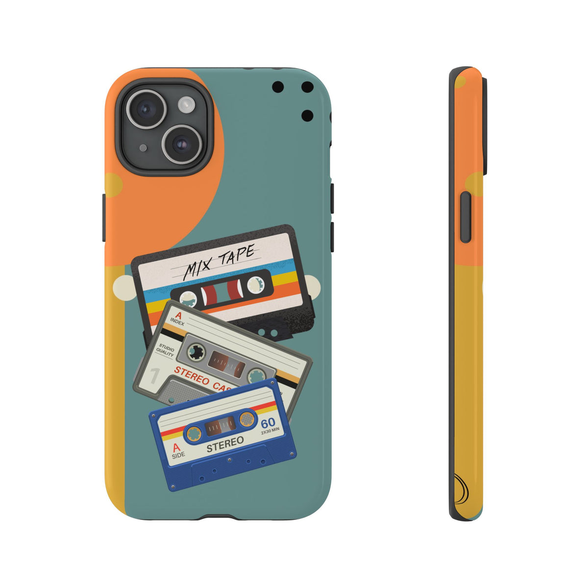 Gen X, Retro Cassettes Mid Mod Smart Phone Tough Cases