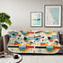 Mid Century Modern Bauhaus Geometric Designed, Retro Sherpa Blanket - Mid Century Modern Gal