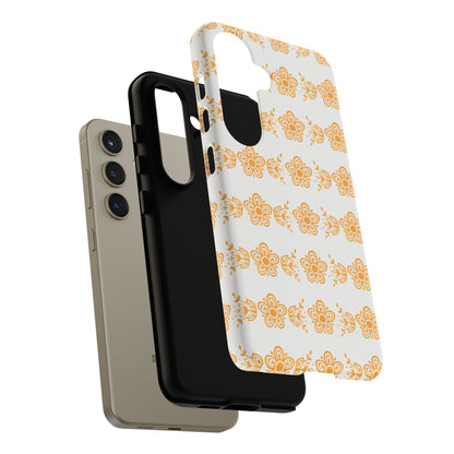 Pyrex Golden Butterfly Floral Phone Case, Tough Cases for Stylish Protection, Gift for Her, Durable, Trendy Floral Design, Cell Phone Cover
