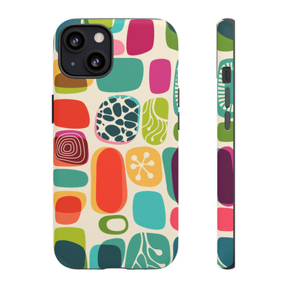 Mid Century Modern Amoeba Designed Tough Phone Case