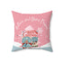 Sisters Sisters, Festive Christmas Square Pillow - &