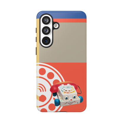 The First Original Phone, Eye Phone, Retro Kitschy Cute Rotary Phone, Tough Phone Cases