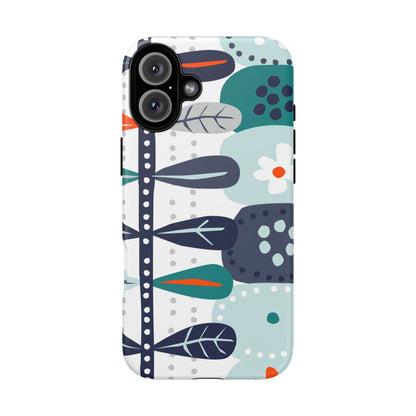 Scandinavian Modern Floral Nordic Hygge Tough Phone Case