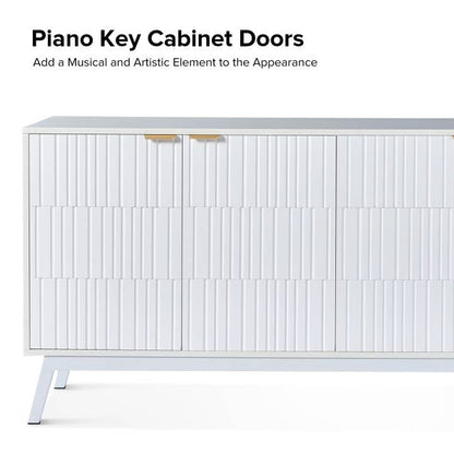 Wholesale Beat 63&quot; Wide 4 door Sideboard