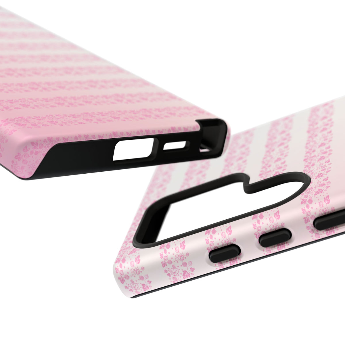 Pink Pyrex Gooseberry Striped Phone Case, Stylish Phone Cover, Tough Protective Case, Cute Cell Phone Case, Trending Gift for Her