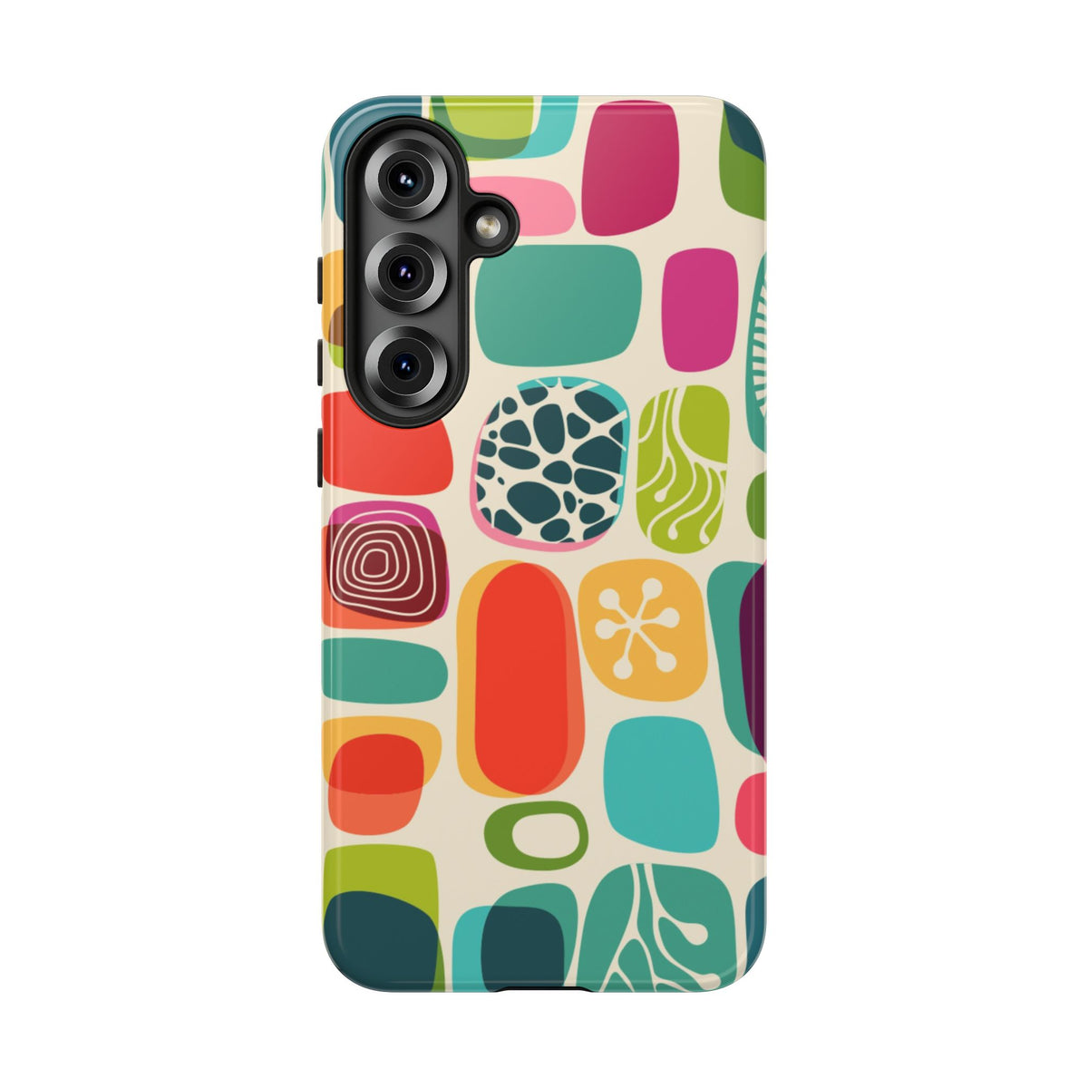 Mid Century Modern Amoeba Designed Tough Phone Case