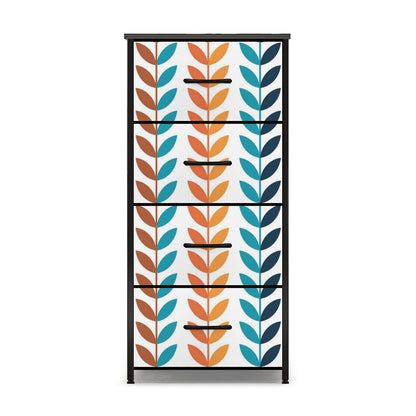 Scandinavian Designed Modern Danish Mid Century Style 4-Drawer Dresser - Mid Century Modern Gal