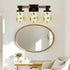 Mid Century Modern Franciscan Starbust Vanity Light Fixture - Mid Century Modern Gal