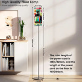 Mid Century Modern Amoeba Designed Kitschy Retro Cats, Quirky Mod Floor Lamp Modern Standing Lamp - Mid Century Modern Gal