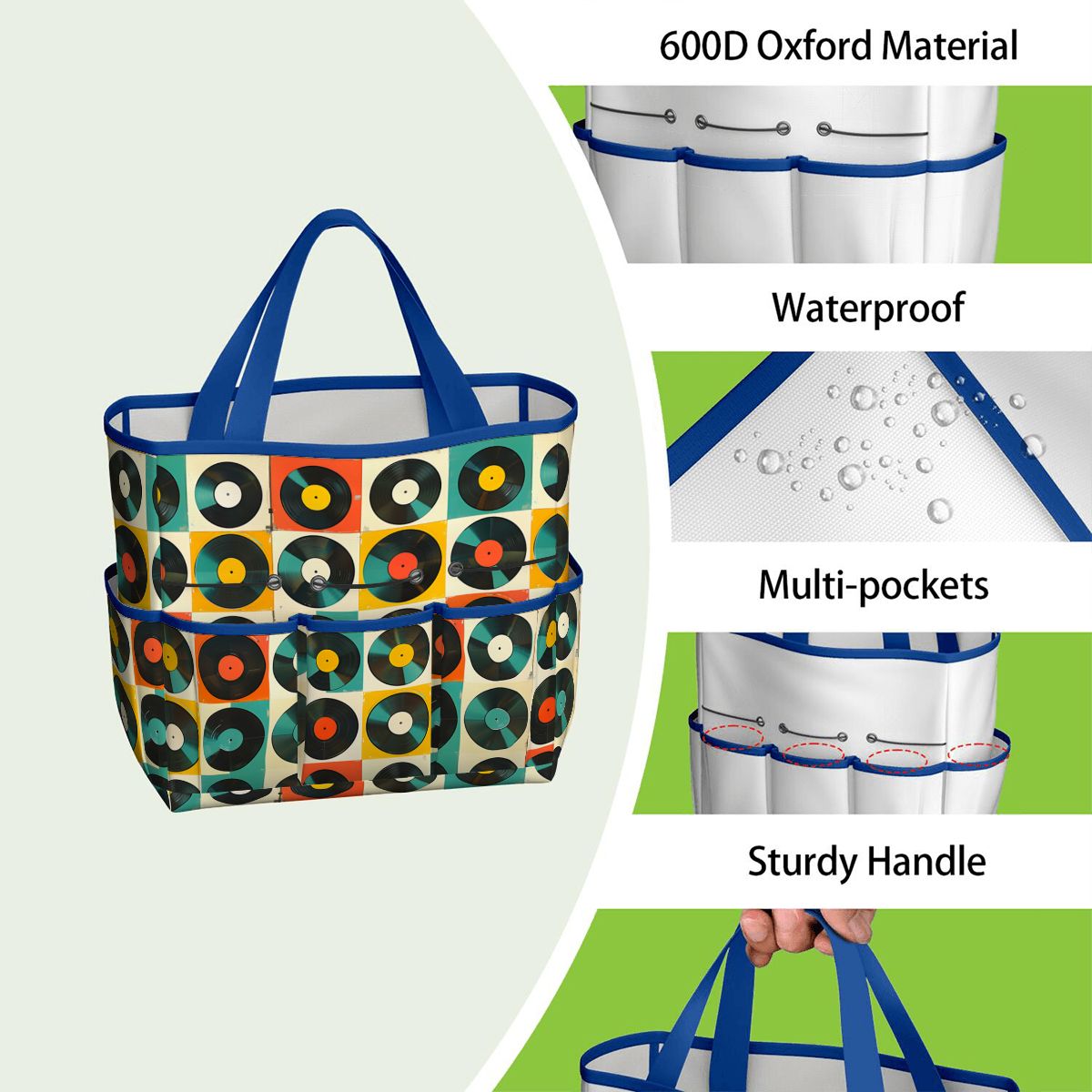Retro Records, Groovy Mod Garden Tool Bag