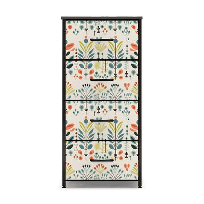 Mid Modern Danish Scandinavian 4-Drawer Dresser - Mid Century Modern Gal
