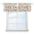 Modern Danish Scandinavian Floral Retro Mod Valance Curtains - Mid Century Modern Gal