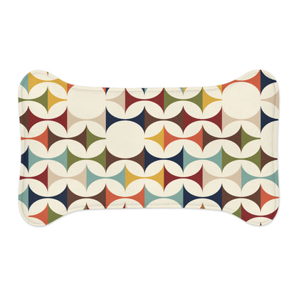 Scandinavian Design Geometric Pet Feeding Mats