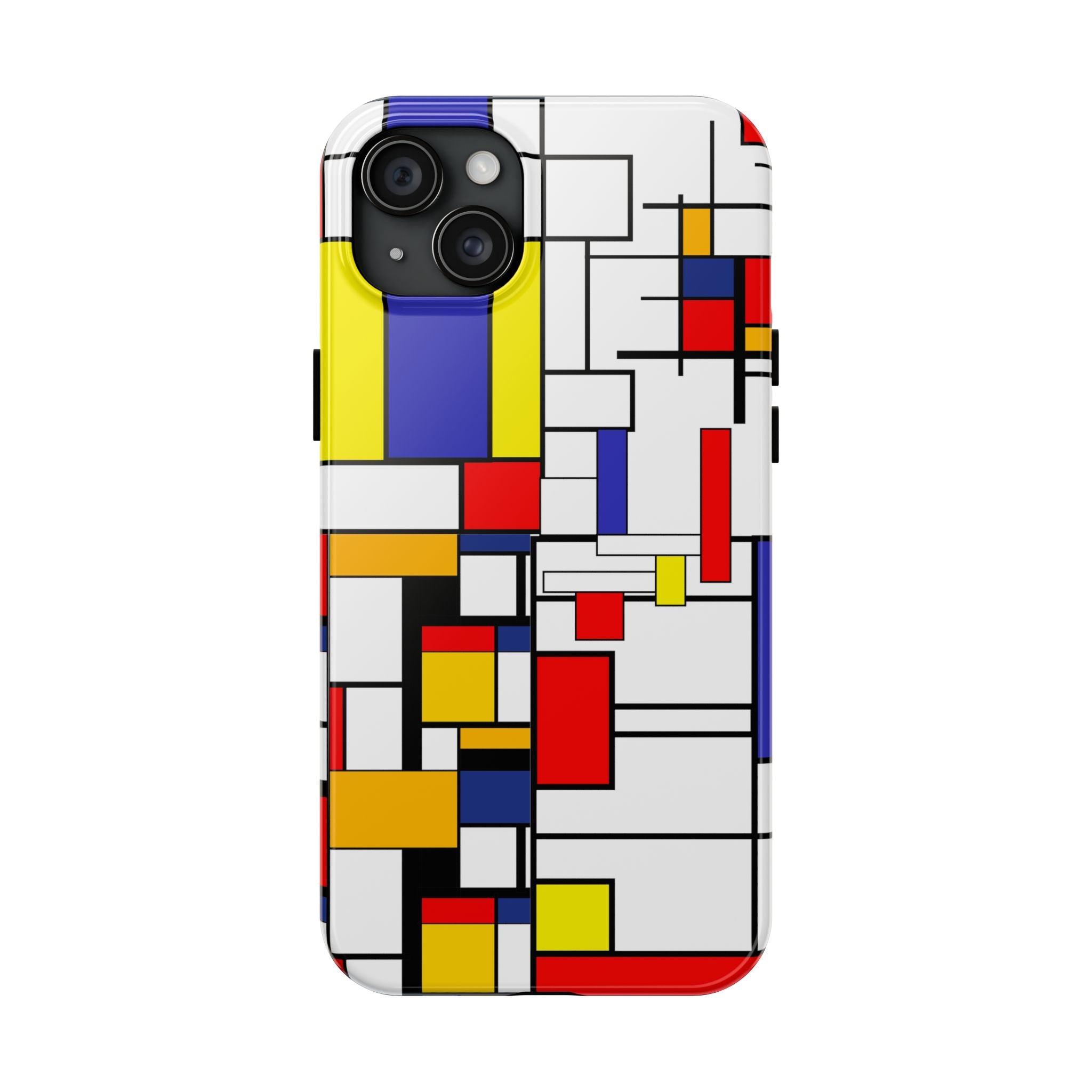 Retro Mod Mondrian, Mid Century Modern Style Tough Phone Case