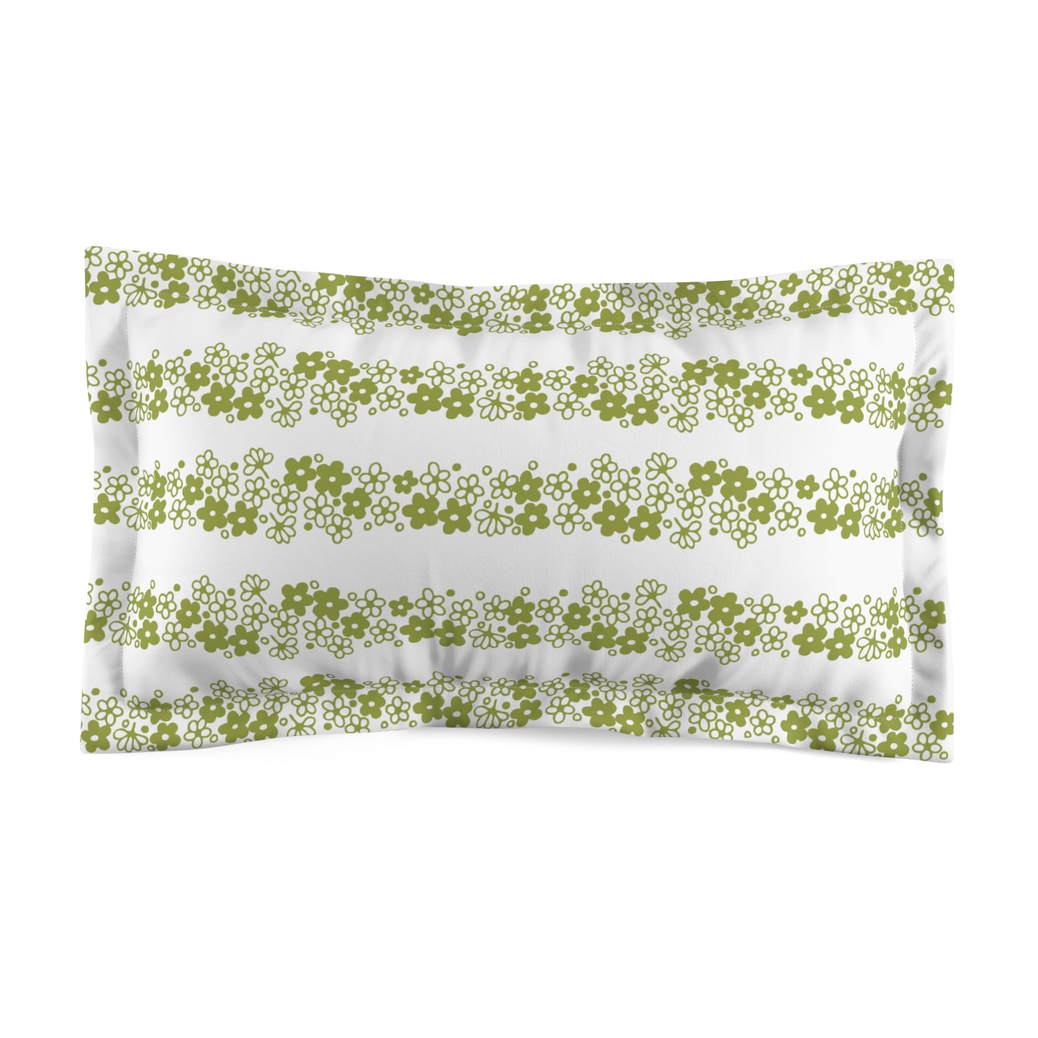 Vintage Pyrex Collector Spring Blosson Crazy Daisy Pillow Sham - Mid Century Modern Gal