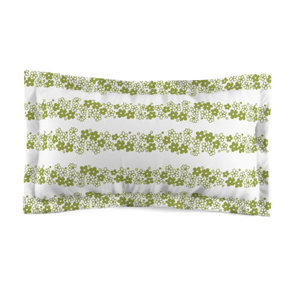 Vintage Pyrex Collector Spring Blosson Crazy Daisy Pillow Sham - Mid Century Modern Gal