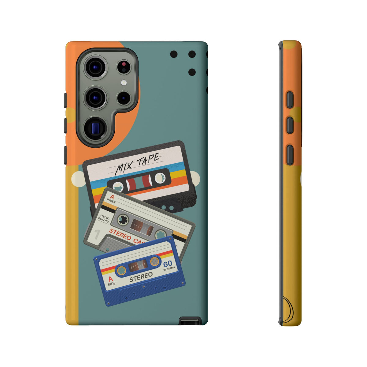 Gen X, Retro Cassettes Mid Mod Smart Phone Tough Cases