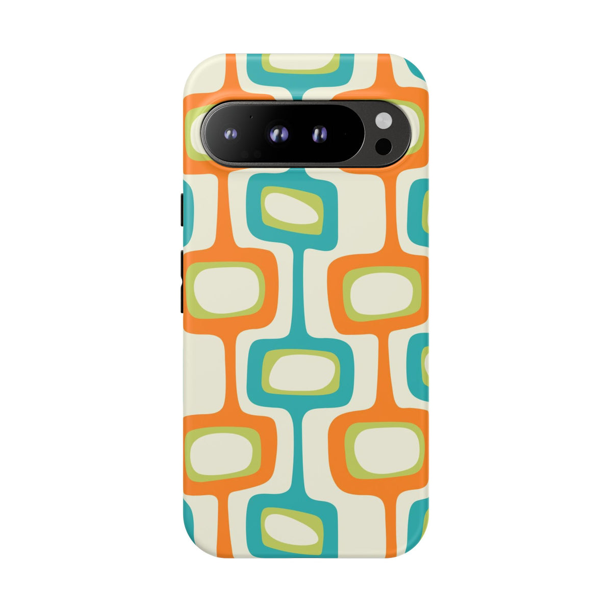Mid Century Modern Groovy Googie Design, Colorful Smart Phone Tough Cases
