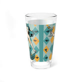 Retro Mermaid Themed Mid Century Modern Barware Kitschy Mermaid Lounge– Retro Cocktail Vibe - Mid Century Modern Gal