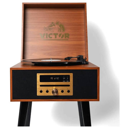 Wholesale Victor Newbury 8-in-1 Turntable Music Center