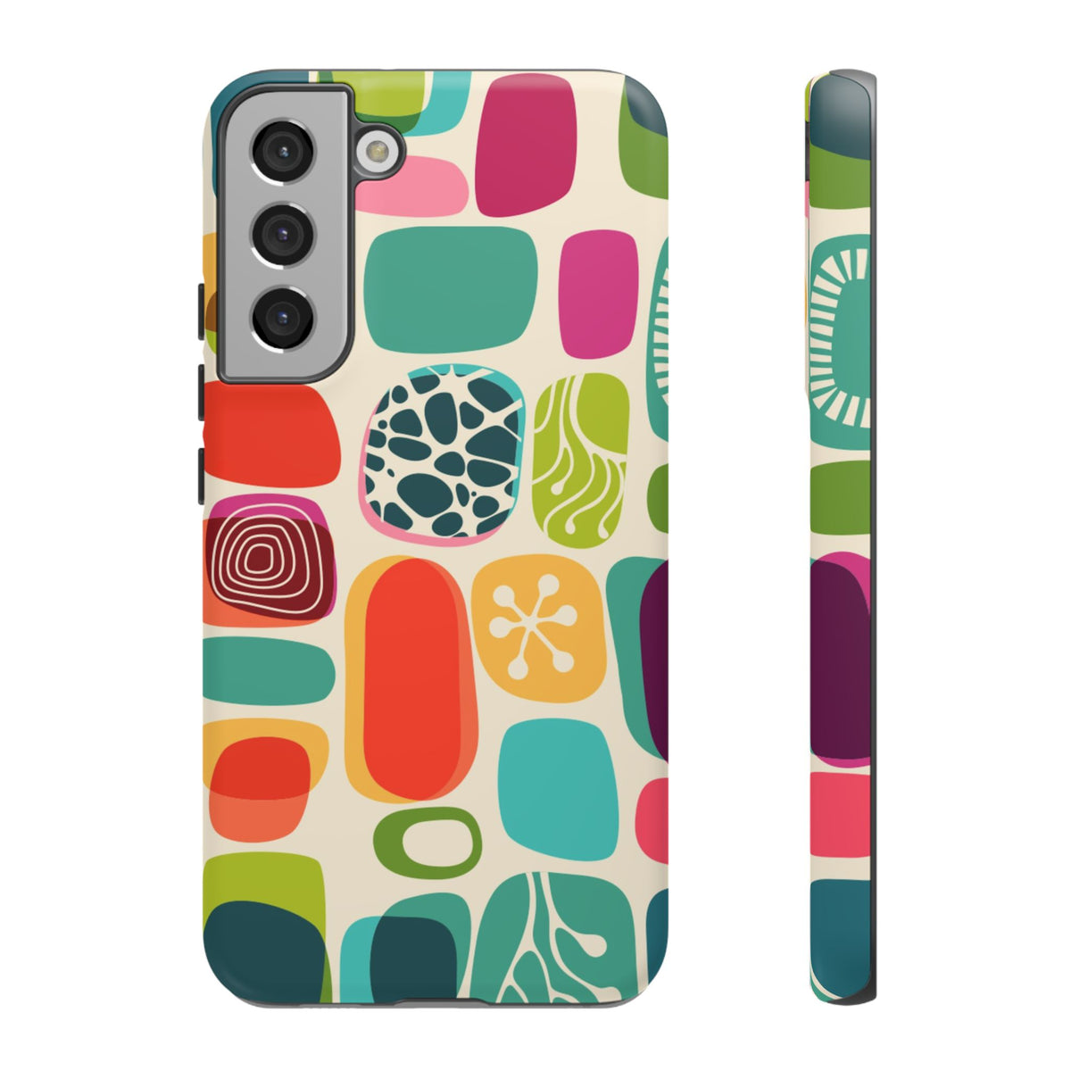 Mid Century Modern Amoeba Designed Tough Phone Case