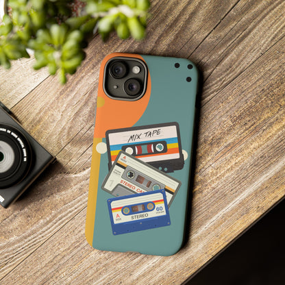 Gen X, Retro Cassettes Mid Mod Smart Phone Tough Cases