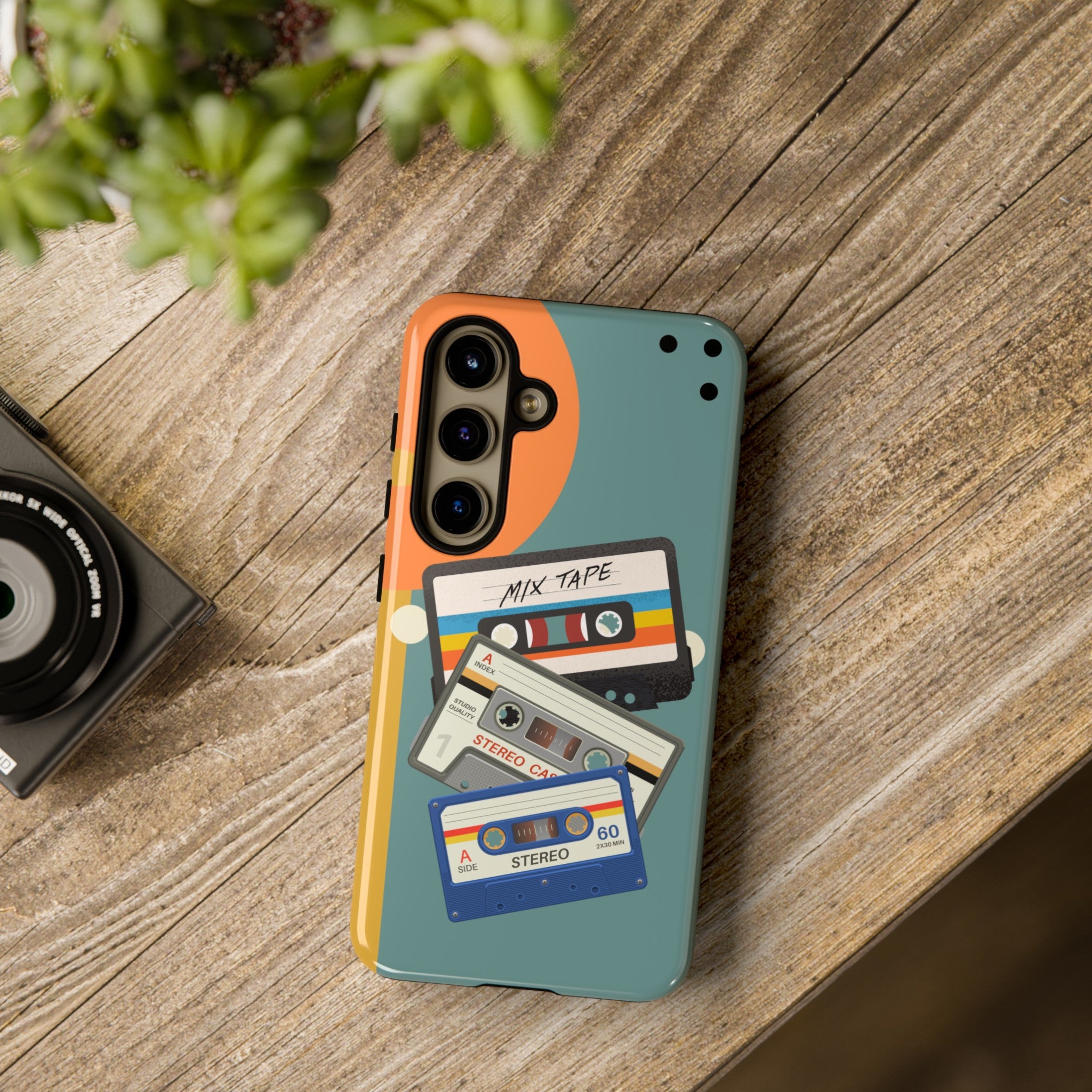 Gen X, Retro Cassettes Mid Mod Smart Phone Tough Cases