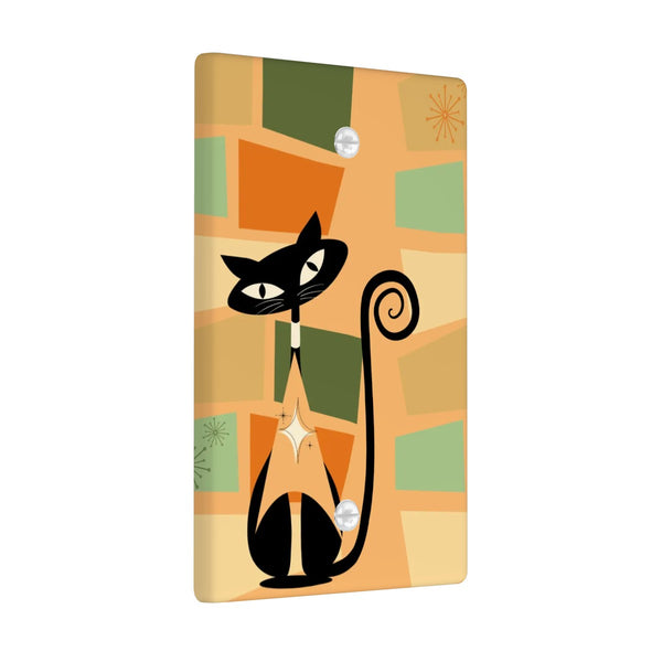 Atomic Cat Mid Mod Blank Wall Plates-Single Gang