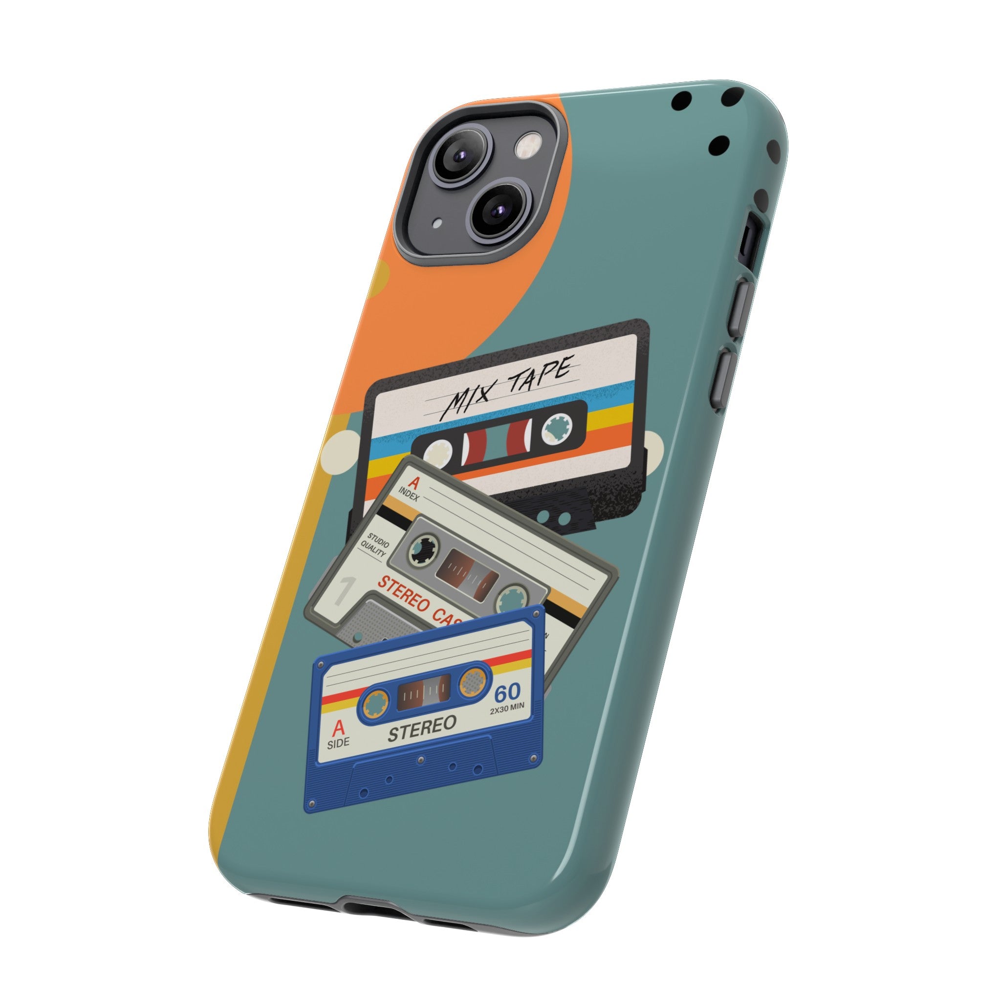 Gen X, Retro Cassettes Mid Mod Smart Phone Tough Cases