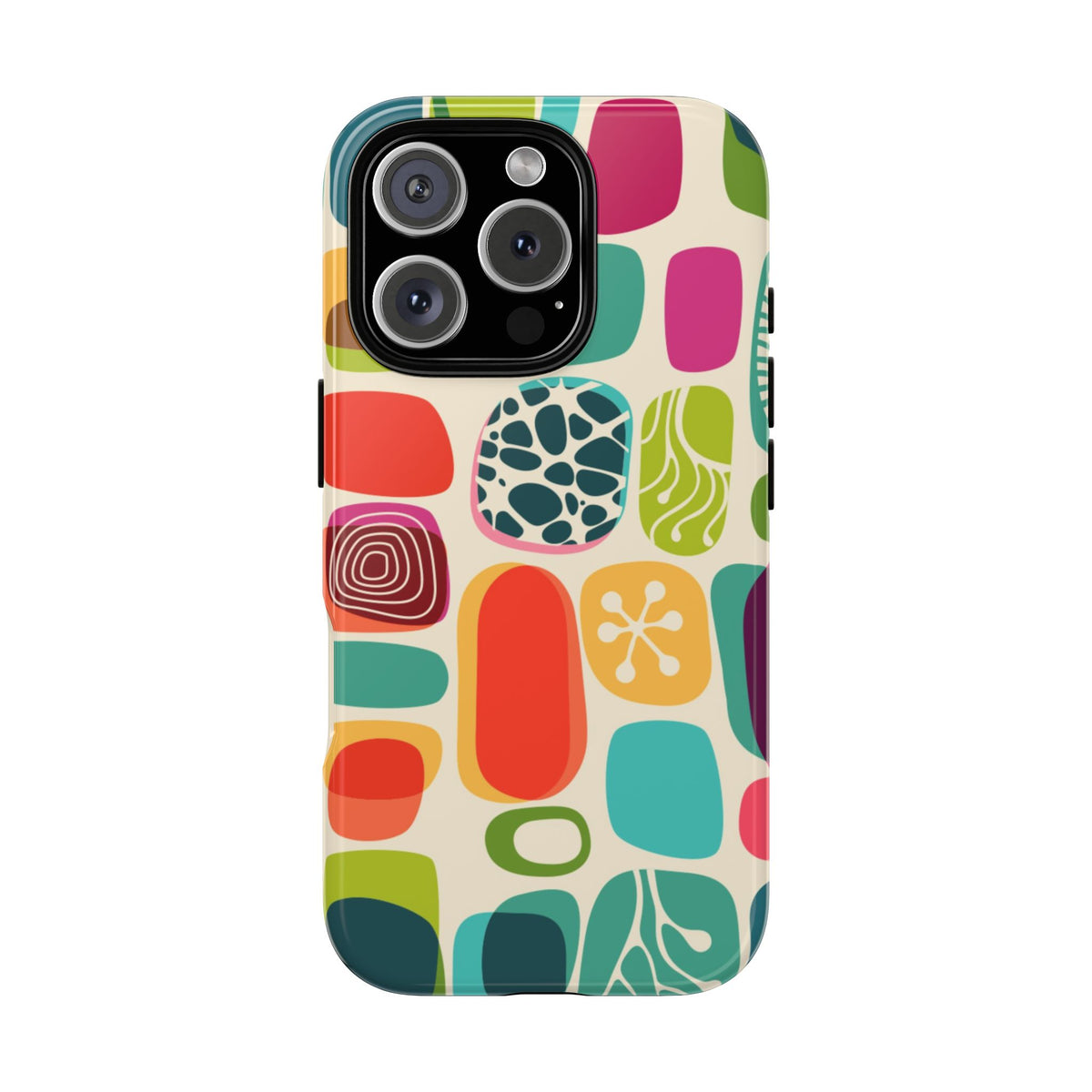 Mid Century Modern Amoeba Designed Tough Phone Case