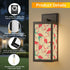 Palm Springs California Kitschy Flamingos, Retro Fun Patio Wall Light - Mid Century Modern Gal