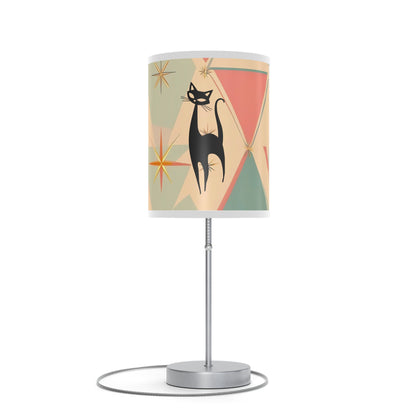 Mid-Century Modern Cat Lamp – Stylish Home Decor for Cat Lovers - Mid Century Modern Gal
