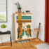 Mid Century Modern 70s Owls Kitschy Martini Time Shoe Cabinet - Mid Century Modern Gal