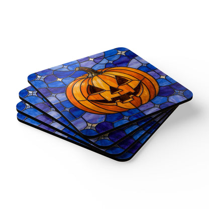 Halloween Stained Glass Style Jack-o&