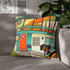 Doxie Dog Dwelling, Kitschy Mid Century Modern Pillow COVER Only - Mid Century Modern Gal
