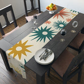 Atomic Starburst Retro Mid Mod Table Runner - Mid Century Modern Gal