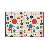 Mid Century Modern Bauhaus Designed Geometric MCM Floor Mat - Mid Century Modern Gal