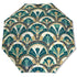 Art Deco Peacock Inspired UV Protection Umbrella - Mid Century Modern Gal
