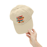 Moderism Week In Palm Spring California Retro Mod Atomic Cat, Unisex Distressed Cap - Mid Century Modern Gal