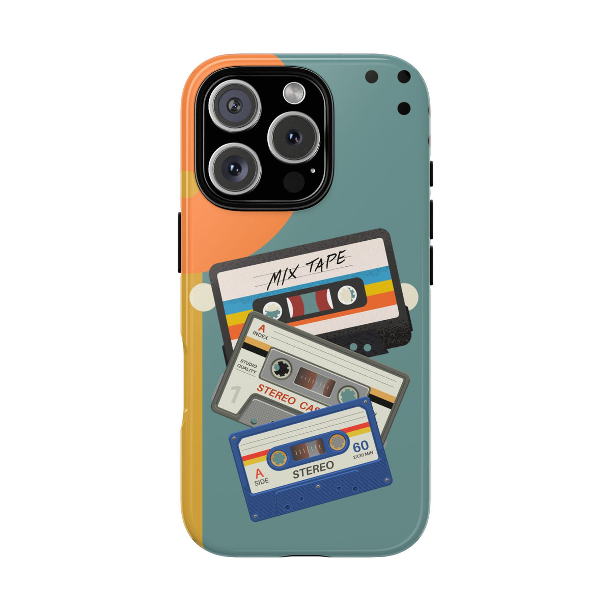 Gen X, Retro Cassettes Mid Mod Smart Phone Tough Cases