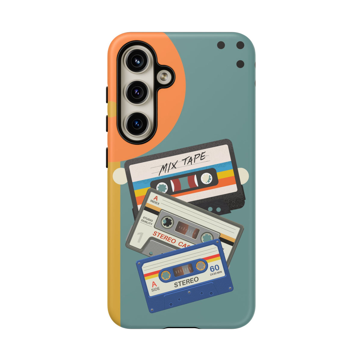 Gen X, Retro Cassettes Mid Mod Smart Phone Tough Cases