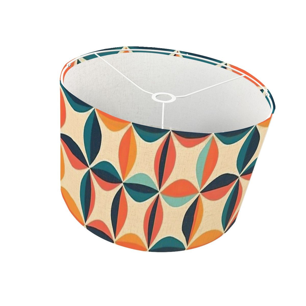 Mid Century Modern Geometric Groovy Lamp Shade ONLY - For Tripod Floor Lamps Only - Mid Century Modern Gal