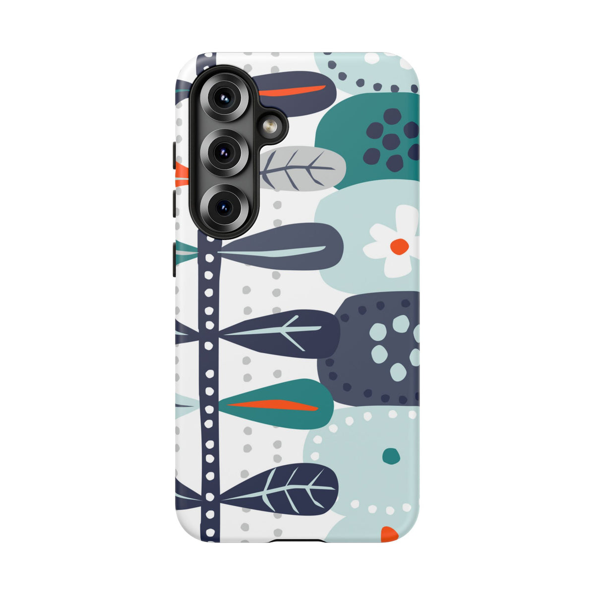 Scandinavian Modern Floral Nordic Hygge Tough Phone Case