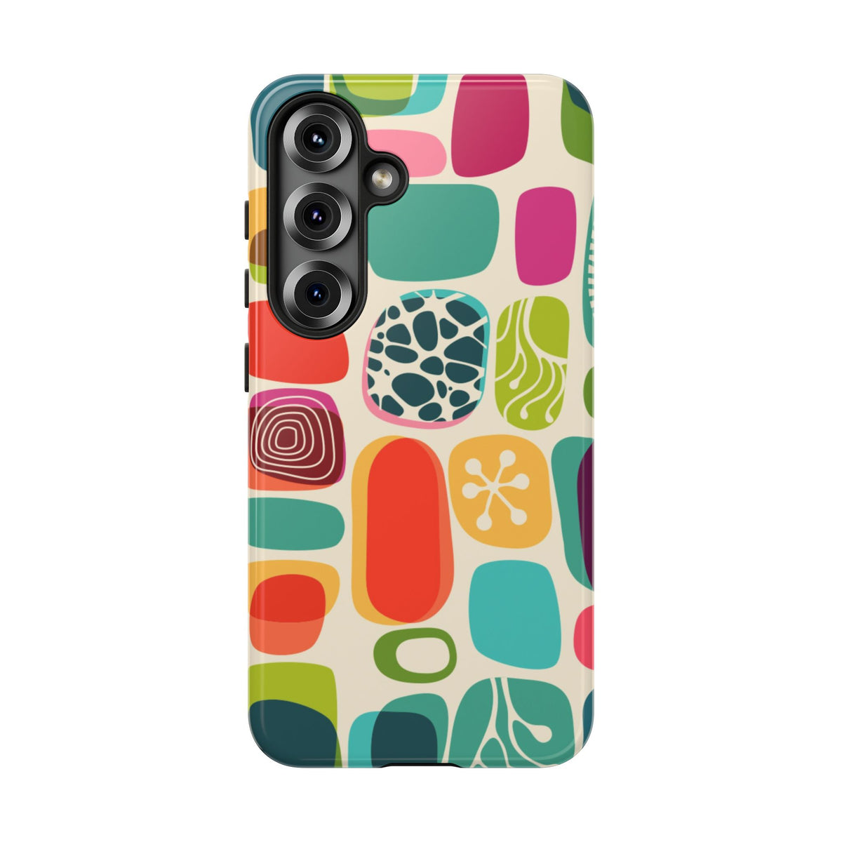 Mid Century Modern Amoeba Designed Tough Phone Case