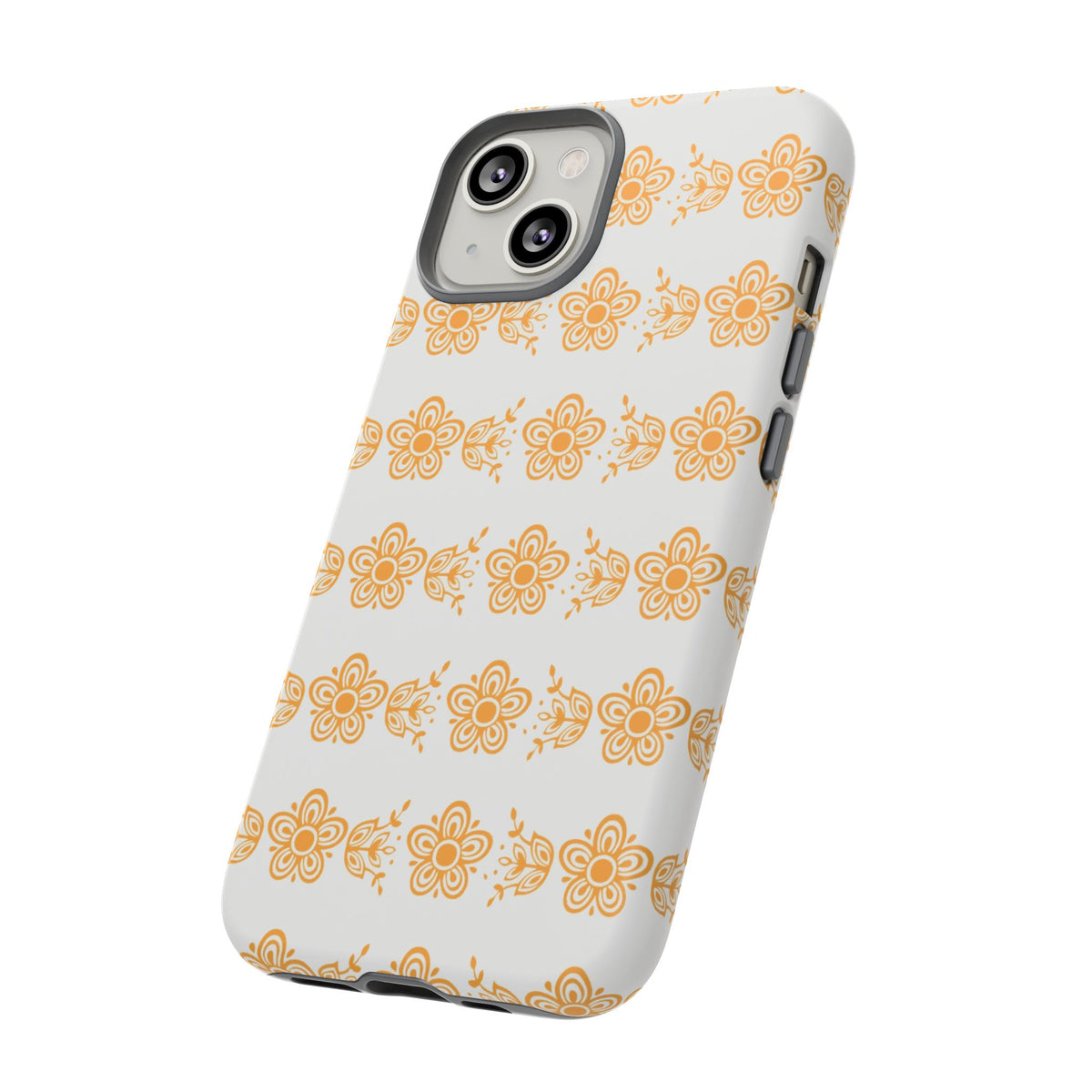 Pyrex Golden Butterfly Floral Phone Case, Tough Cases for Stylish Protection, Gift for Her, Durable, Trendy Floral Design, Cell Phone Cover