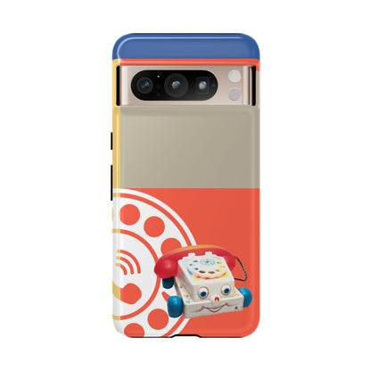 The First Original Phone, Eye Phone, Retro Kitschy Cute Rotary Phone, Tough Phone Cases