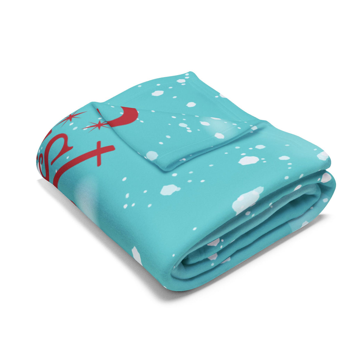Sisters'  Sisters White Christmas Arctic Fleece Blanket - Cozy Holiday Décor - Mid Century Modern Gal